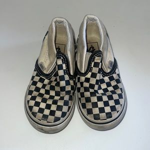 Toddler used vans no tears